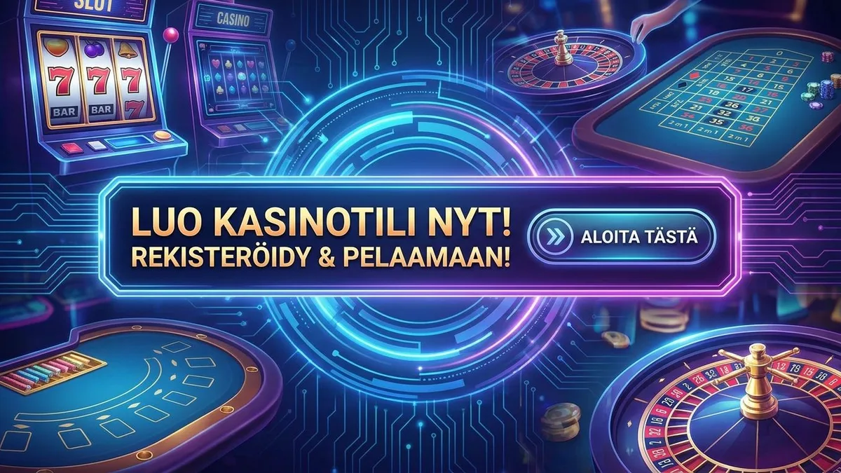 Rekisteröidy bonuksella